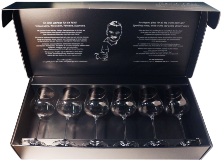 Бокалы Gabriel-Glas, Standart, set of 6 glasses (gift box) Бокалы Gabriel-Glas, Standart, set of 6 glasses (gift box)